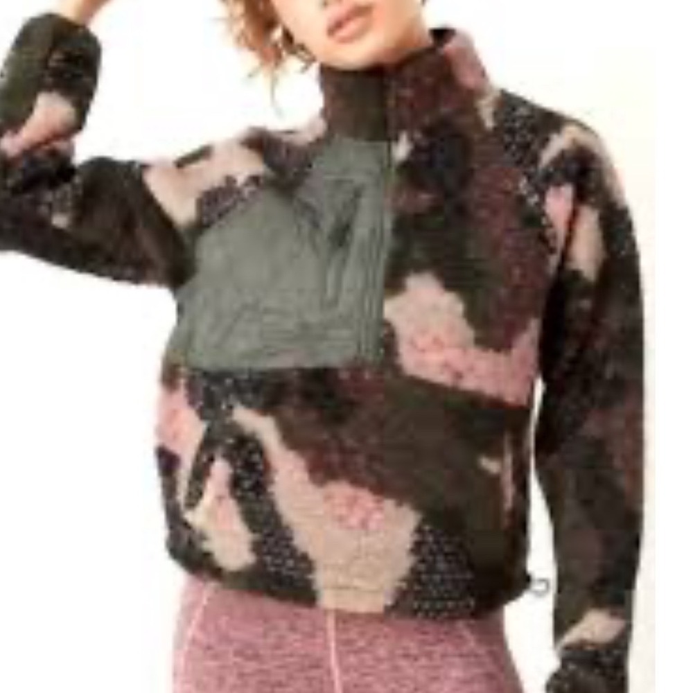 JoyLab Multicolor Fleece Jacket